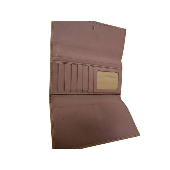 Coach, lilac trifold wallet. - Picture 3 of 6